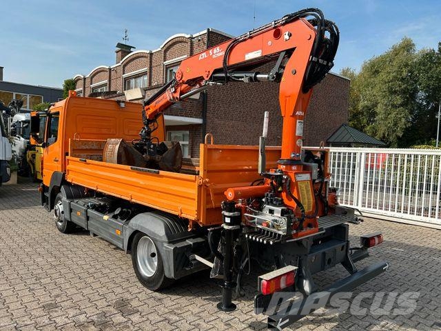 Mercedes-Benz 821 Meiller 2Skipper+Atlas 65.4 Kran Bj.2025 Kiper tovornjaki