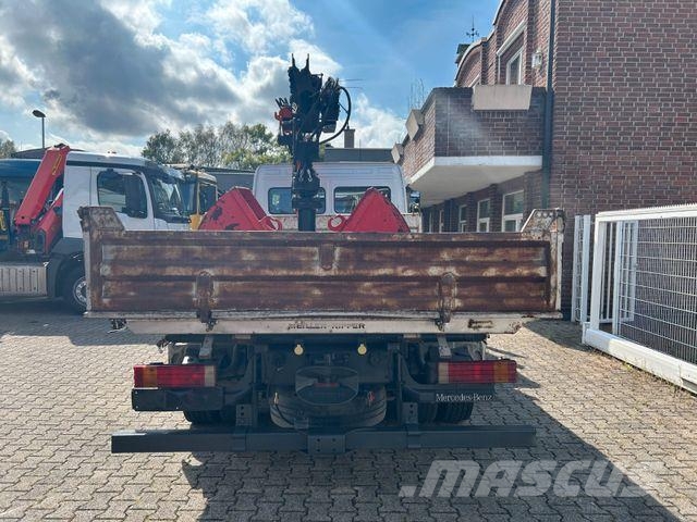 Mercedes-Benz 822 Atego MEILLER 3Skipper +PK7002 + Greifer Kipper