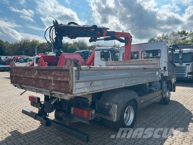 Mercedes-Benz 822 Atego MEILLER 3Skipper +PK7002 + Greifer Kipper