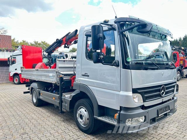 Mercedes-Benz 822 Atego MEILLER 3Skipper +PK7002 + Greifer Kipper