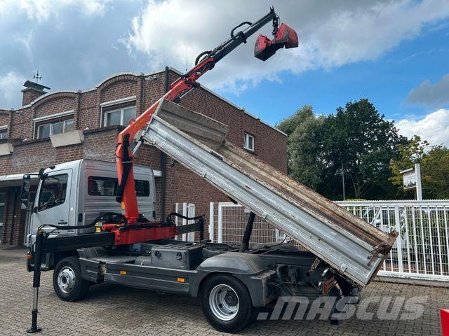 Mercedes-Benz 822 Atego MEILLER 3Skipper +PK7002 + Greifer Kipper