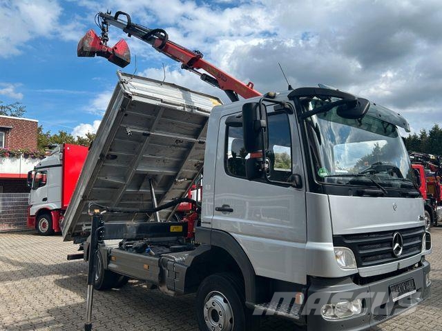 Mercedes-Benz 822 Atego MEILLER 3Skipper +PK7002 + Greifer Kipper