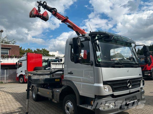 Mercedes-Benz 822 Atego MEILLER 3Skipper +PK7002 + Greifer Kipper