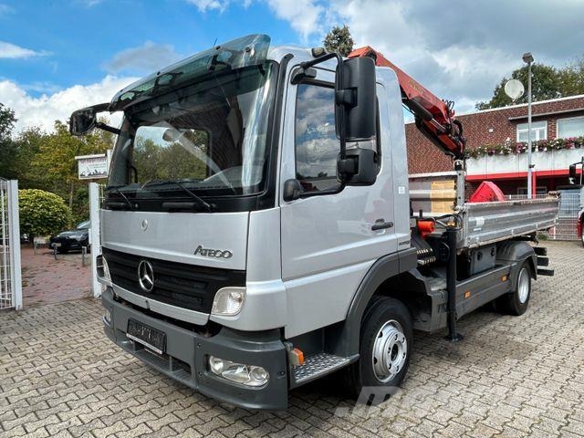 Mercedes-Benz 822 Atego MEILLER 3Skipper +PK7002 + Greifer Kipper