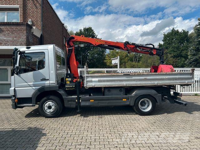 Mercedes-Benz 822 Atego MEILLER 3Skipper +PK7002 + Greifer Kipper