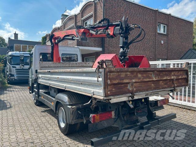 Mercedes-Benz 822 Atego MEILLER 3Skipper +PK7002 + Greifer Kipper