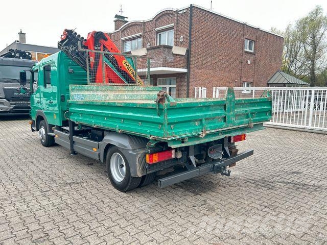 Mercedes-Benz 822 Atego Doppelkabine 3Skipper + PK 7501 Kran Camiones grúa