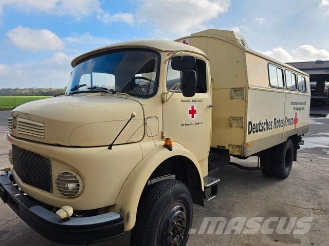 Mercedes-Benz 911 LAK 4x4 Dobozos teherautók