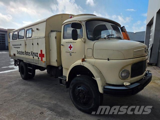 Mercedes-Benz 911 LAK 4x4 Dobozos teherautók