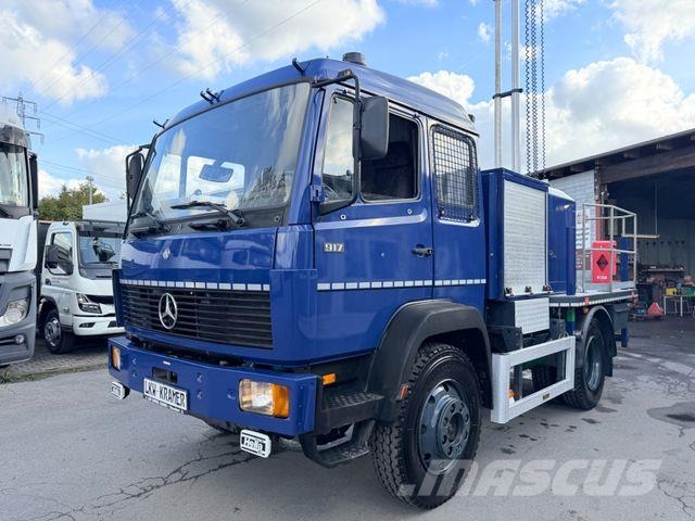 Mercedes-Benz 917 AF ALLRAD/4X4/Lichtmastwagen/Schlafkabine/ Auto hoogwerkers