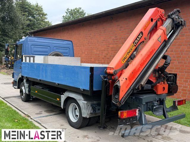 Mercedes-Benz 918 Atego PK 8501 D 19m Funk 138.400km AHK Araç üzeri vinçler