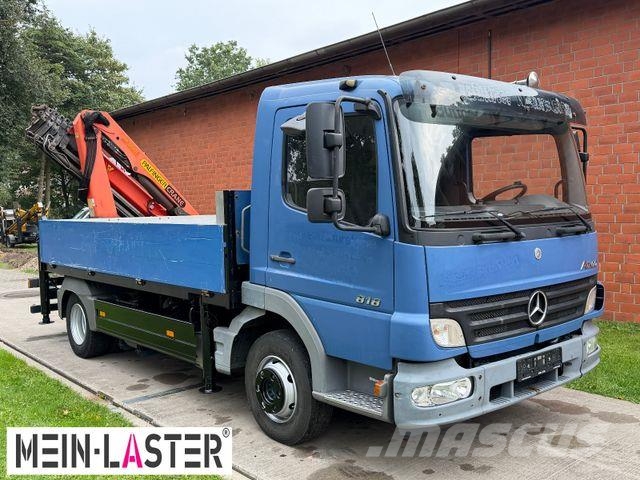 Mercedes-Benz 918 Atego PK 8501 D 19m Funk 138.400km AHK Araç üzeri vinçler