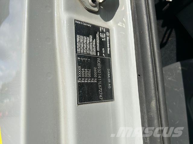 Mercedes-Benz Actors 2651 / 6x4 / Meiller Bordmatik Retarder Tippbil