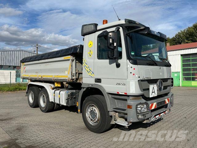 Mercedes-Benz Actors 2651 / 6x4 / Meiller Bordmatik Retarder Tippbil