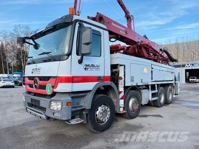 Mercedes-Benz Actors 3241 MP3 Putzmeister BSF 31-5 16H Top Camiones hormigonera