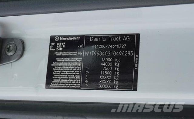 Mercedes-Benz ACTROS / 1845 / E 6 / MP 5 / RETARDER / BIG SPAC Prime Movers