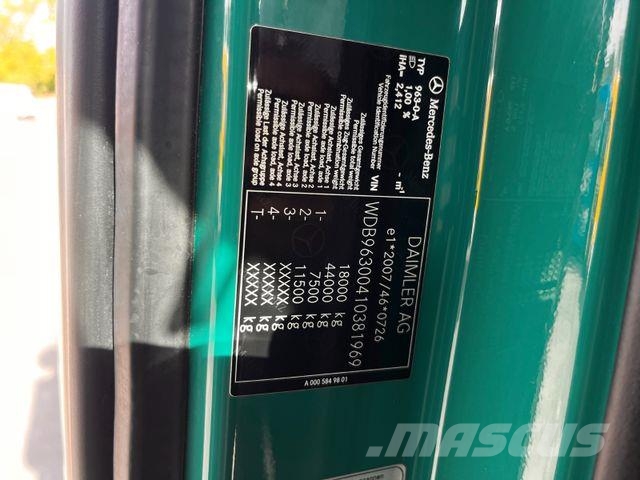 Mercedes-Benz Actros 1846 Wechselfahrgestell/Retarder/AC/EU6d Camiones chasis