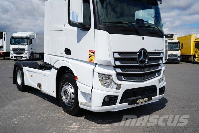 Mercedes-Benz ACTROS F / 1845 / ACC / E 6 / STREAM SPACE / MAŁ 트랙터 유닛