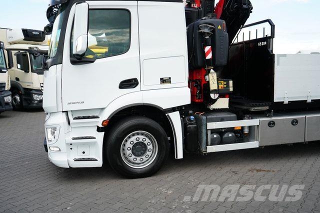 Mercedes-Benz ACTROS / 2543 / 6 X 2 / SKRZYNIOWY + HDS / FASSI Camiones grúa