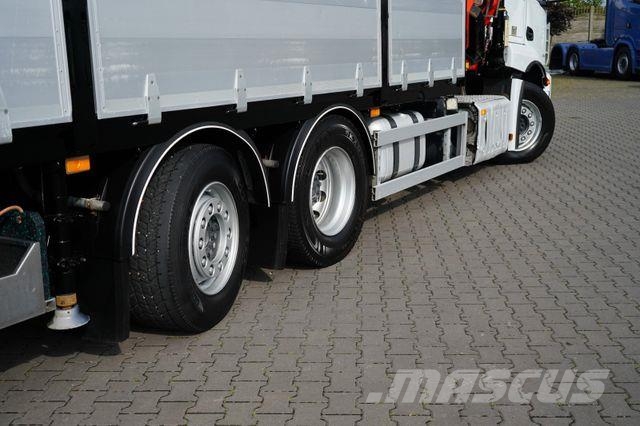 Mercedes-Benz ACTROS / 2543 / 6 X 2 / SKRZYNIOWY + HDS / FASSI Camiones grúa