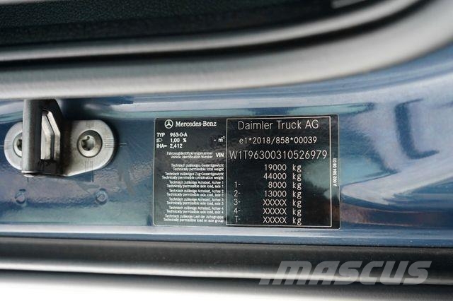 Mercedes-Benz ACTROS / 1842 / ACC / E 6 / MP 5 / BDF / 7,15 M Camiones chasis