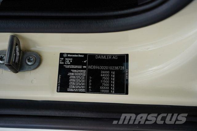 Mercedes-Benz ACTROS / 2540 / ACC / E 6 / ZESTAW PRZEJAZDOWY / Φορτηγά Ψυγεία