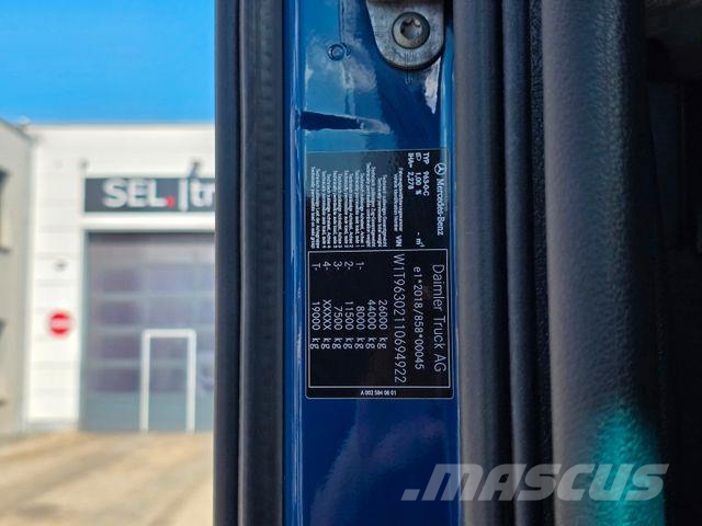 Mercedes-Benz Actros 2553 | 6E | Retarder | Lenkachse | Ldbw Chassis Cab trucks