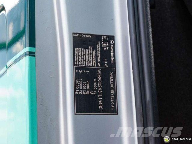 Mercedes-Benz ACTROS 3258 8x4 Palfinger PK 72002 Crane Kamioni sa kranom