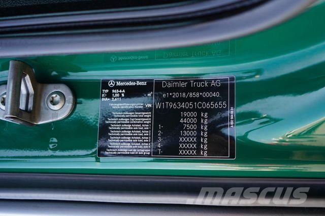 Mercedes-Benz ACTROS / 1846 / E 6 / MP 5 / STREAM SPACE / MAŁY Tracteur routier