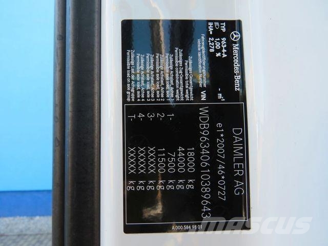 Mercedes-Benz ACTROS 1842*Motor13 Liter*Low*Aut*Tank 990 l وحدات الجر