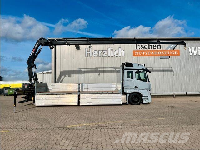 Mercedes-Benz Actros 2543 LL| X-HIDUO 228 E-5*Seilwinde*Navi Φορτηγά Kαρότσα με ανοιγόμενα πλαϊνά
