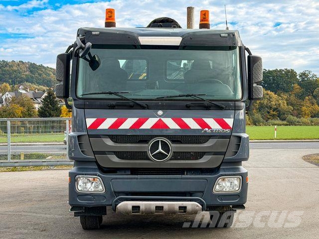 Mercedes-Benz ACTROS 2636* KIPPER 4,80 + KRAN / 6x4 Żurawie samochodowe