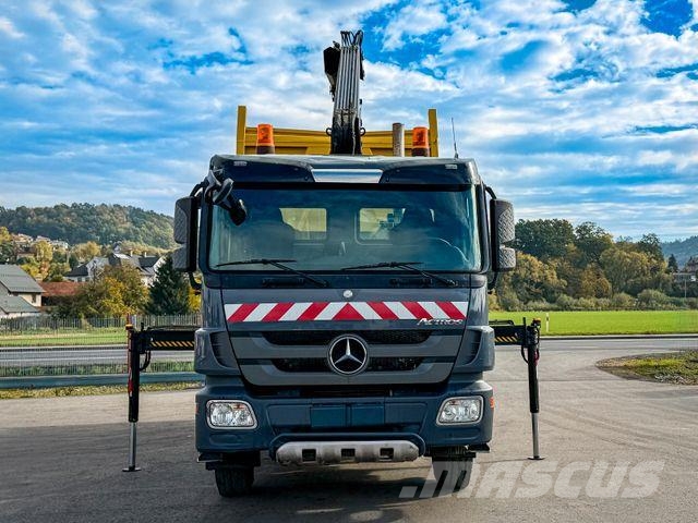 Mercedes-Benz ACTROS 2636* KIPPER 4,80 + KRAN / 6x4 Żurawie samochodowe
