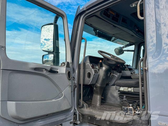 Mercedes-Benz ACTROS 2636* KIPPER 4,80 + KRAN / 6x4 Żurawie samochodowe