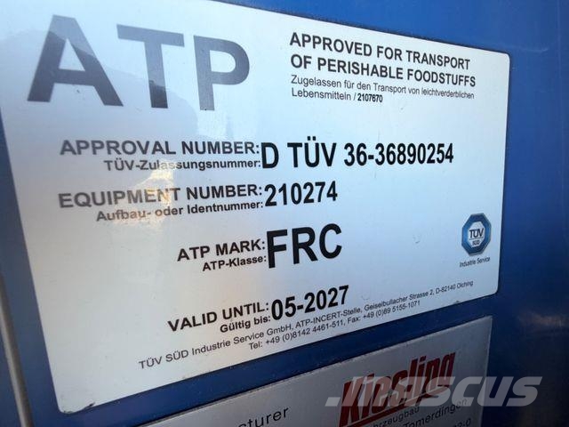 Mercedes-Benz Actros 1843L/Tiefkühl/ThermokingT-600R/Retarder/ Camion frigorifique