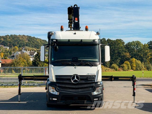 Mercedes-Benz ACTROS 2645 Pritsche 6,15 m + HIAB 211 EP-5 FUNK Автокрани