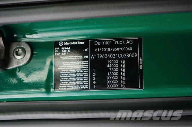 Mercedes-Benz ACTROS / 1845 / E 6 / MP 5 / STREAM SPACE / I - Trækkere