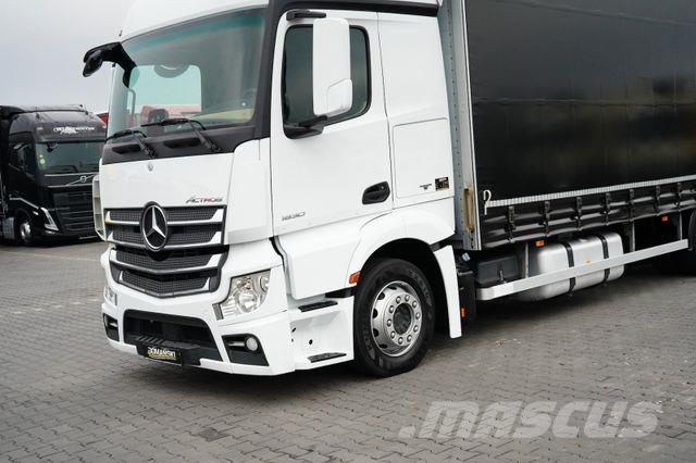 Mercedes-Benz ACTROS / 1830 / ACC / E 6 / FIRANKA / 19 PALET / Tentautod