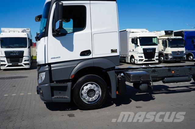 Mercedes-Benz ACTROS / 2540 / ACC / EURO 6 / PODWOZIE DO ZABUD Chassis met cabine