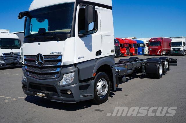Mercedes-Benz ACTROS / 2540 / ACC / EURO 6 / PODWOZIE DO ZABUD Chassis met cabine