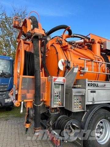 Mercedes-Benz Actros 1836 L Saug + Spülwagen Kroll Kombi 8m³ Tartályos teherautók