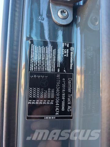 Mercedes-Benz Actros 1848 LS Retarder SoloStar BigSpace 2x 牵引车