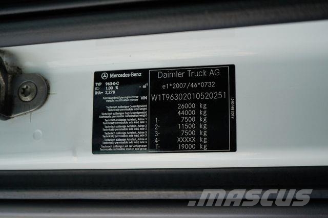 Mercedes-Benz ACTROS / 2545 / ACC / E 6 / MP 5 / BDF MULTI / 7 Kamioni-šasije