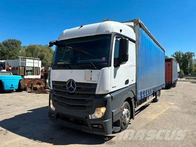 Mercedes-Benz ACTROS 1842 3 M INNENHÖHE KOPMLETTZUG Pressukapelli kuorma-autot