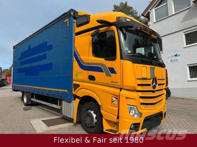 Mercedes-Benz Actros 1840,Retarder,Edscha,7,75m,TÜV04-27!! Tovornjaki s ponjavo