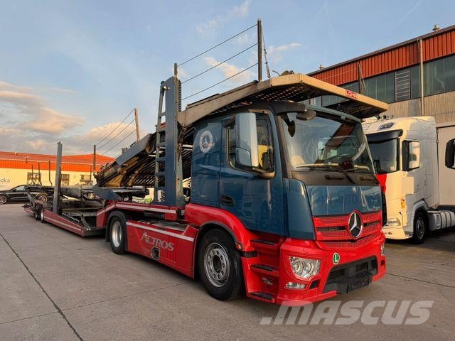 Mercedes-Benz ACTROS 1843 * AUTOTRANSPORTER*LOHR AUFBAU*LEDER* Νταλίκες μεταφοράς οχημάτων