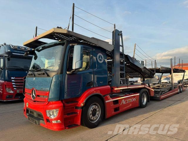 Mercedes-Benz ACTROS 1843 * AUTOTRANSPORTER*LOHR AUFBAU*LEDER* Νταλίκες μεταφοράς οχημάτων