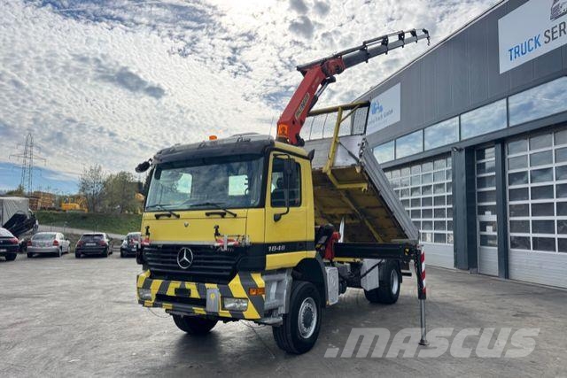 Mercedes-Benz Actros 1848 V8 4x4 PK17000-7 덤프 트럭