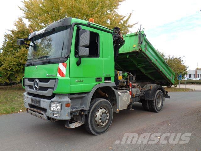 Mercedes-Benz Actros 1844 +Palfinger & Greifer!!! Kipper