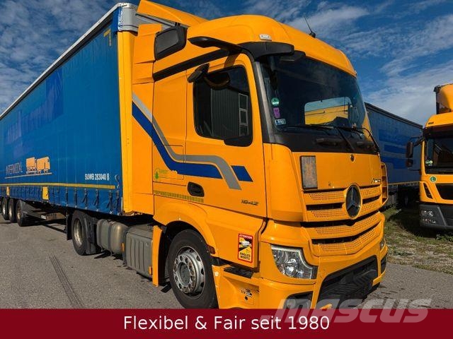 Mercedes-Benz Actros 1842 LowLiner,Retarder,Mirrorcam,TÜV neu! 트랙터 유닛